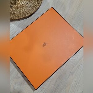 Hermès Large Gift Box Empty Packaging Storage 9x11x3 Paris France Authentic Box